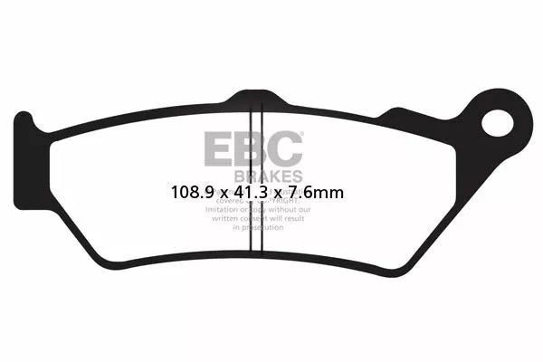 EBC BRAKE PAD SFA ORG SCOOTER SFA209/2