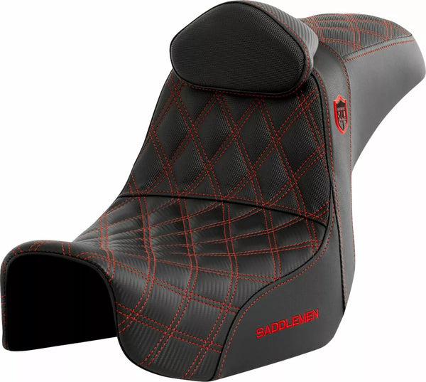 Saddlemen seat sdc perf gripper mit br Red SC80604RtRT