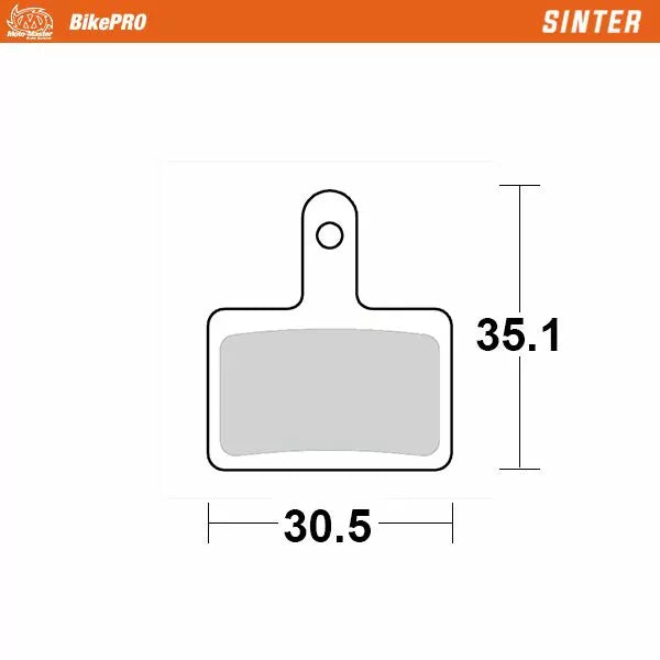 Moto-Master Brake Pad Sinter 730254