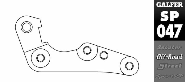 Galfer -Bremssattel Adapter SP047