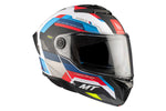 MT Helmets Openable MC Helmet Atom 2 Sv Blast A0 Pearl