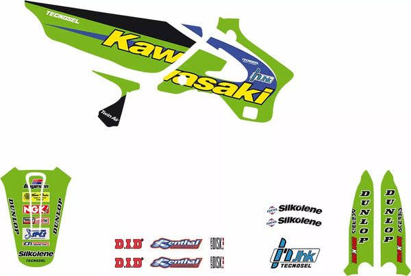 Tecnosel Grafik -Kit -Team Kawa 98 24v02