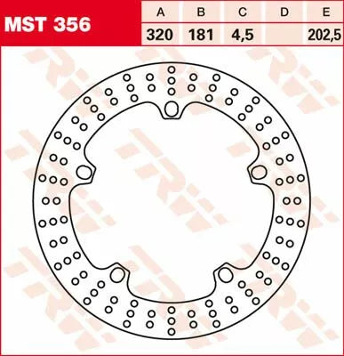 TRW -Rotor TRW MST356 MST356