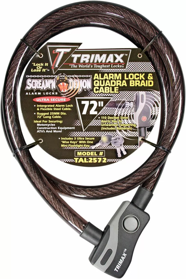 Trimax Lock Cable ALM 25mmx72 Tal2572