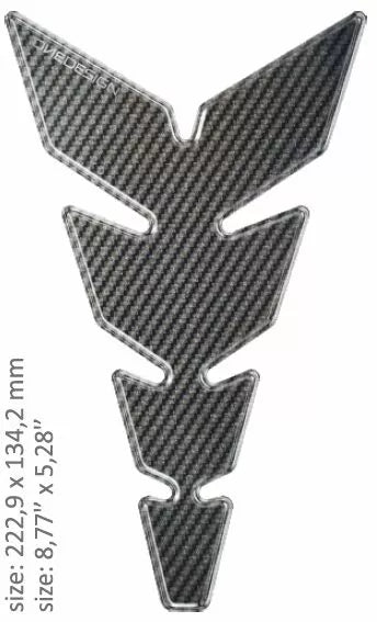 OneDesign Tank Pad Mond Schlanker Kohlenstoff cgmos102p