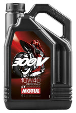 Motul Motorolja 300V 4T Factory Line 10w-40 4L med avancerad EsterCore-teknologi för motorcyklar. Premium helsyntetisk olja för optimal prestanda och skydd.