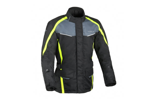 DIFI Children Textile MC Jacke Cage Kid Schwarz /Grippe