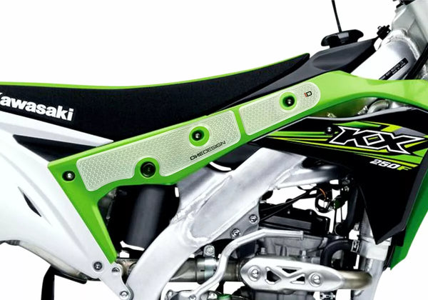 OneDesign Side Tankpad KX250F CLR HDR1002