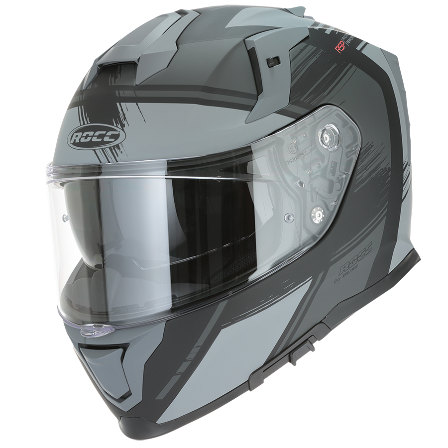 ROCC 341 Integral MC Helm Schwarz /Grau