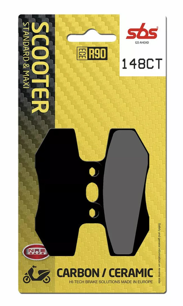 SBS BRAKE PAD CAR/CER SCOOT 148CT