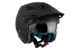 MT Helme öffnen MC Helm District Solid A1 Matt Black