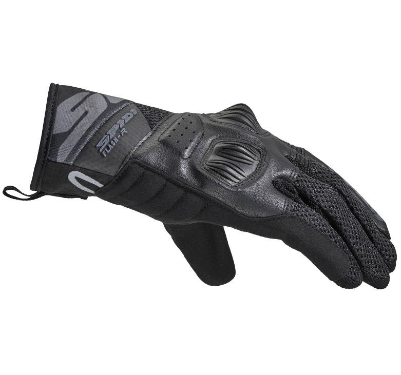 Spidi MC gloves Flash-R Evo Black