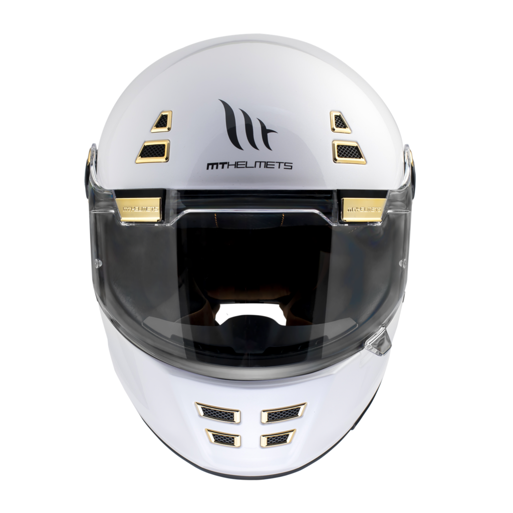 MT Helme Integral MC Helm Jarama A0 Perle White