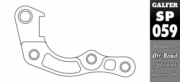 Galfer -Bremssattel Adapter SP059