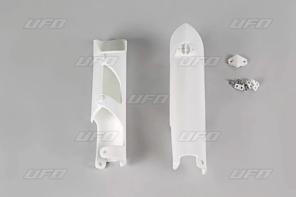 UFO Fork Cover SX/SXF 07-14 WH KT04002#047