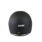 SMK Jet MC Helm Retro Black /Rot