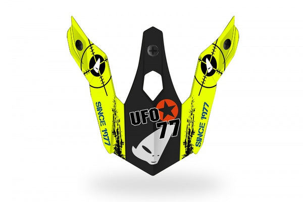 UFO Bomber Peak Grau/Rot/Gelb/Blau HR149 