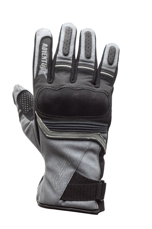 RST Adventure-X CE GLOVES LEATHER-GREY SIZE S 102392GRY-08