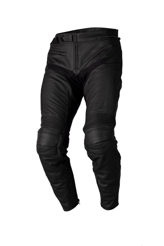 RST Tour 1 CE Lederhose - Schwarz/Schwarz Größe XL kurzes Bein 103024BLK -36