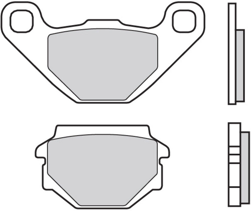 BREMBO Scooter Carbon Ceramic Brake pads - 07015CC 07015