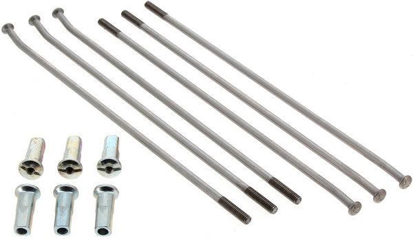 RFX 18 "Speichen Set - Silber/Silber 32 Speichen 102000