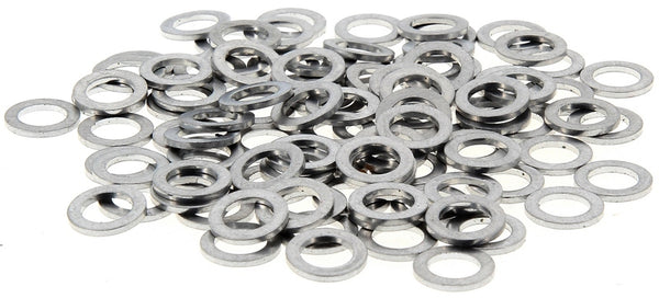 Bihr Aluminum Washers 6x10x1mm 100 Piecesr060100ba/100