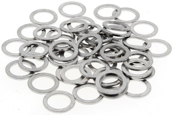Bihr Aluminum Washers 14x20x1.5mm 50 Piecesr140200ga/50