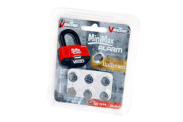 Vector Minimax+ Alarm Batteries - 1.5V (6 -Pack)