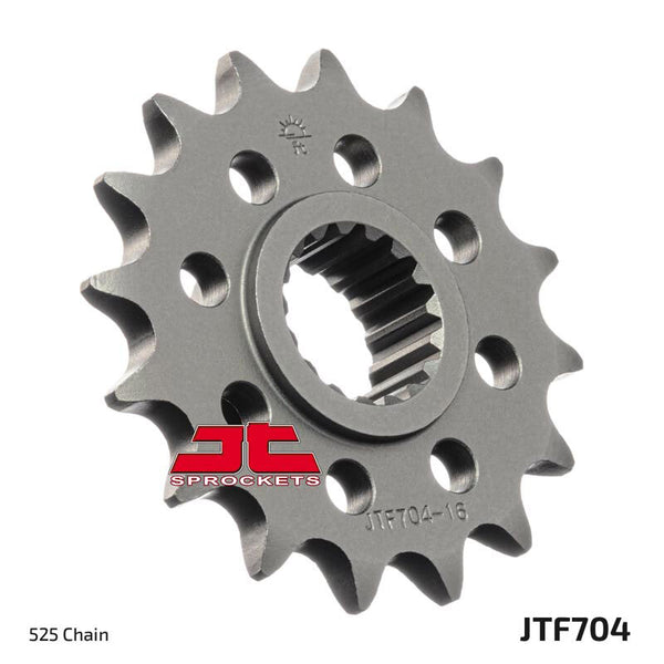 JT Sprock's Steel Noise -Free Front Sprock 704 - 525 JTF704.15RB