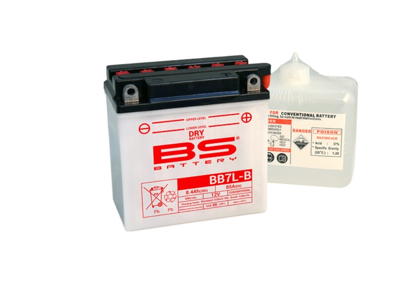 BS -Batterie Batterie hohe Leistung mit Säurepaket - BB7L -B2