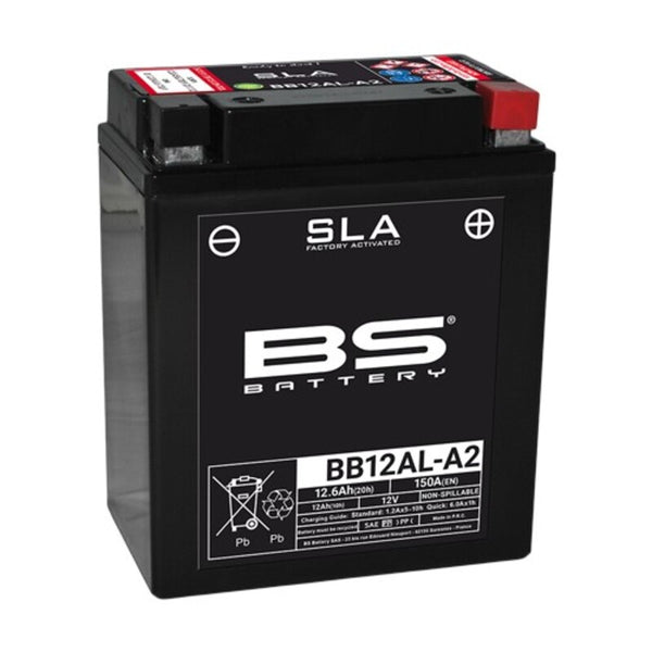 BS Batterie SLA-Batterie wartungsfrei, werkseitig aktiviert - BB12AL-A2 
