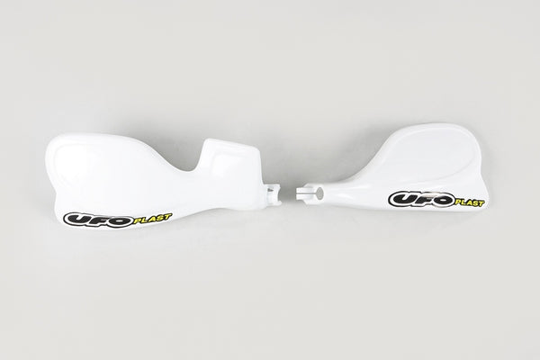 UFO Handguards White Honda CR125R/250R/500R HO03605@041