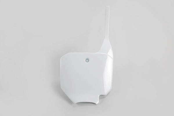 UFO -Front -Nummer -Platte weiß Honda CR80/CR85 HO03624#041