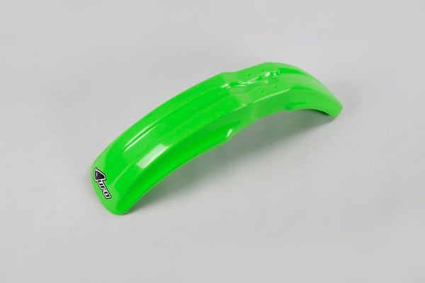 UFO Restyled Front Fender Green Kawasaki KX80/85 KA02757#026