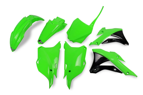 UFO Kunststoff-Kit OEM-Farbe (2020) Kawasaki KX85 KAKIT222@999K 