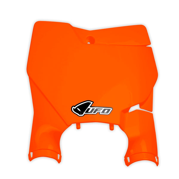 UFO Stadium Front Number Platte Neon Orange KTM KT04080#fflu
