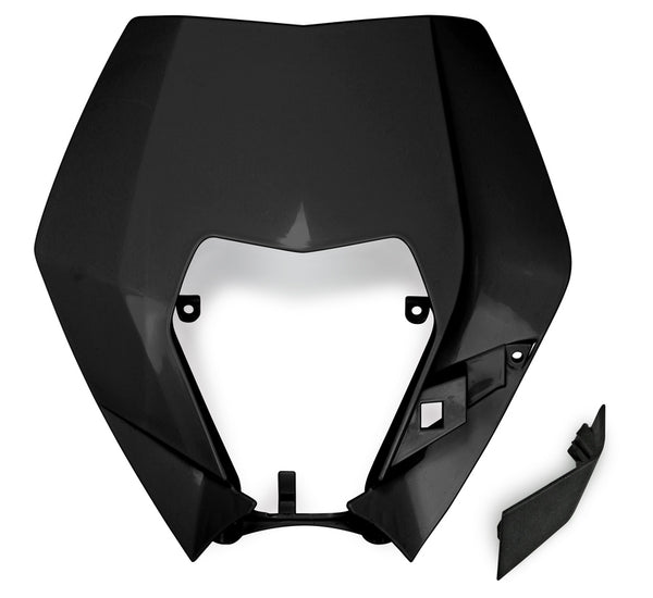 UFO Front Plate KTM Black KT04090@001