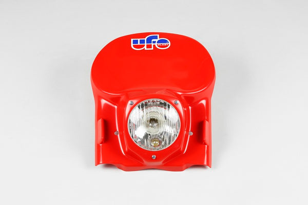 UFO Universal Vintage Headlight Red 1978-1989 ME08040#b