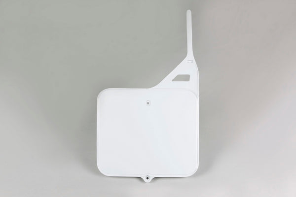 UFO -Front -Number -Platte Weiß Suzuki RM125/250 SU02910#041