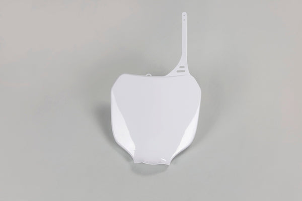 UFO -Front -Nummer -Platte weiß Yamaha Ya03823#046