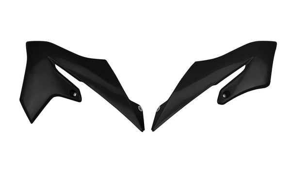 UFO Radiator Covers Black Yamaha YZ65 YA04867#001