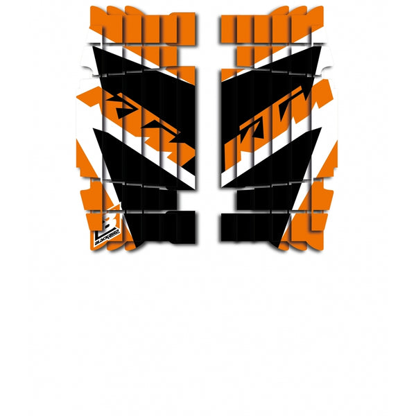 Blackbird Dream Graphic 4 Radiator Louver's decalkit - KTM - A502N