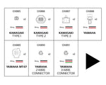 Oxford -Indikatoradapterkabel - Yamaha 3 Drahtanschluss OX891