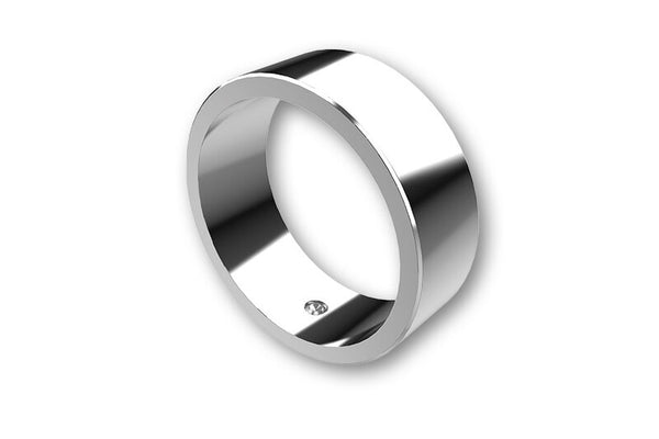 Highsider Colour Ring For Handlebar Weights, Silver 161-0731 
