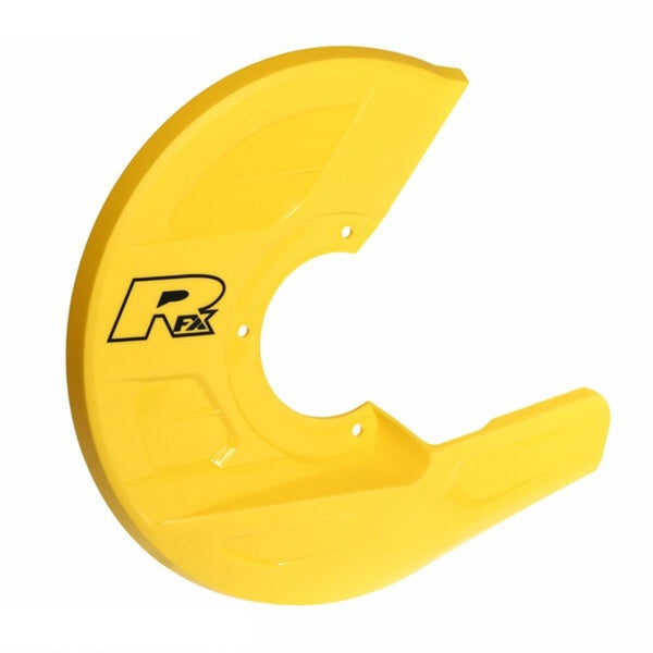 RFX Pro Disc and Caliper Guard (Yellow) Universal to fit RFX disc guard mounts FXDG9010099YL 
