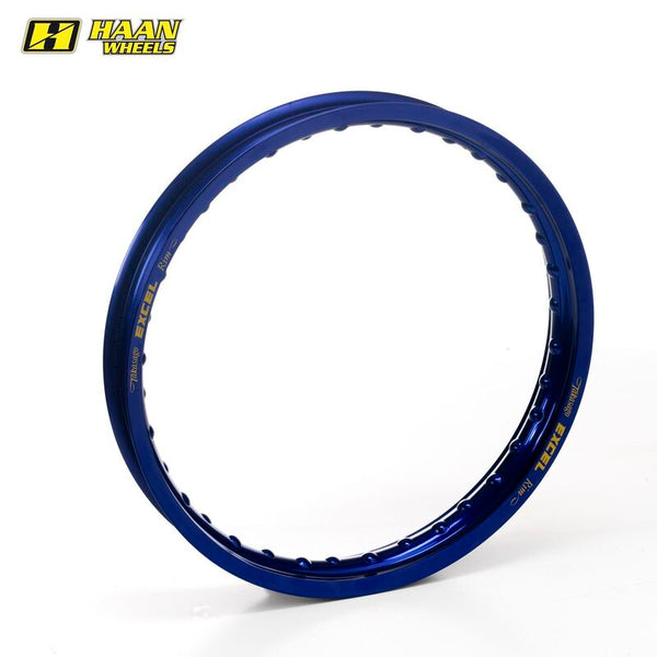 Haan Räder Excel Front Rim 21x1.85 - Blue IDB411