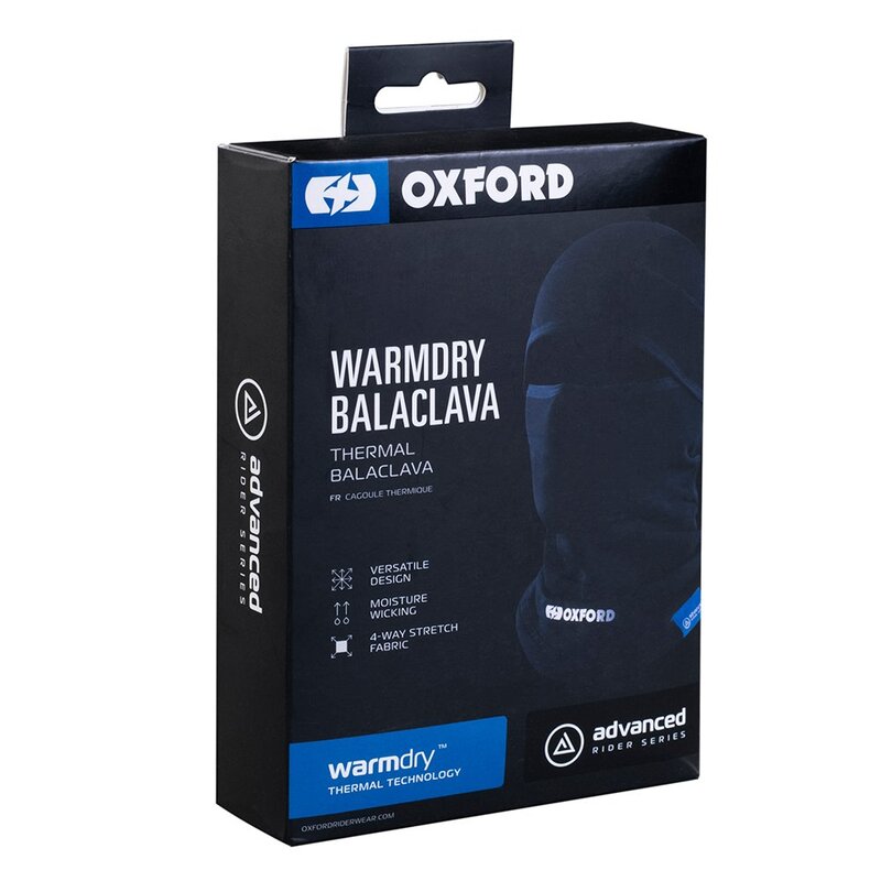 Oxford Advanced Warmdry Balaclava Schwarz Ca230201