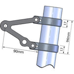 LSL Headlight Bracket (Without Indicators Support) 59mm 143LT59