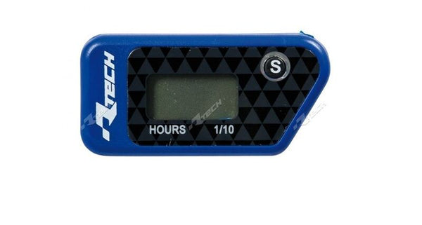 Racetech Electronic Hourmeter - Wireless/Erasable Hourmt002bl