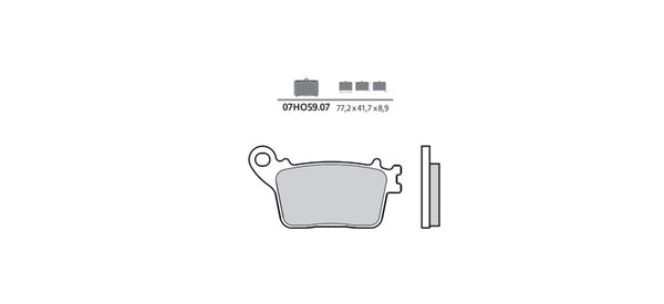 Brembo Carbon Keramikbremspads - 07HO5907 07HO5907